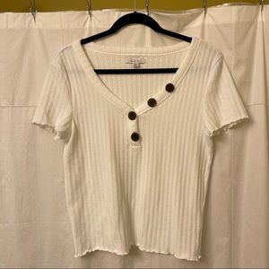 NWOT AE 🦅 White top